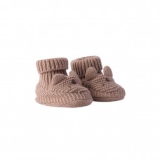 I DO καλτσοπαπουτσάκια  4.F905-0928 καφέ